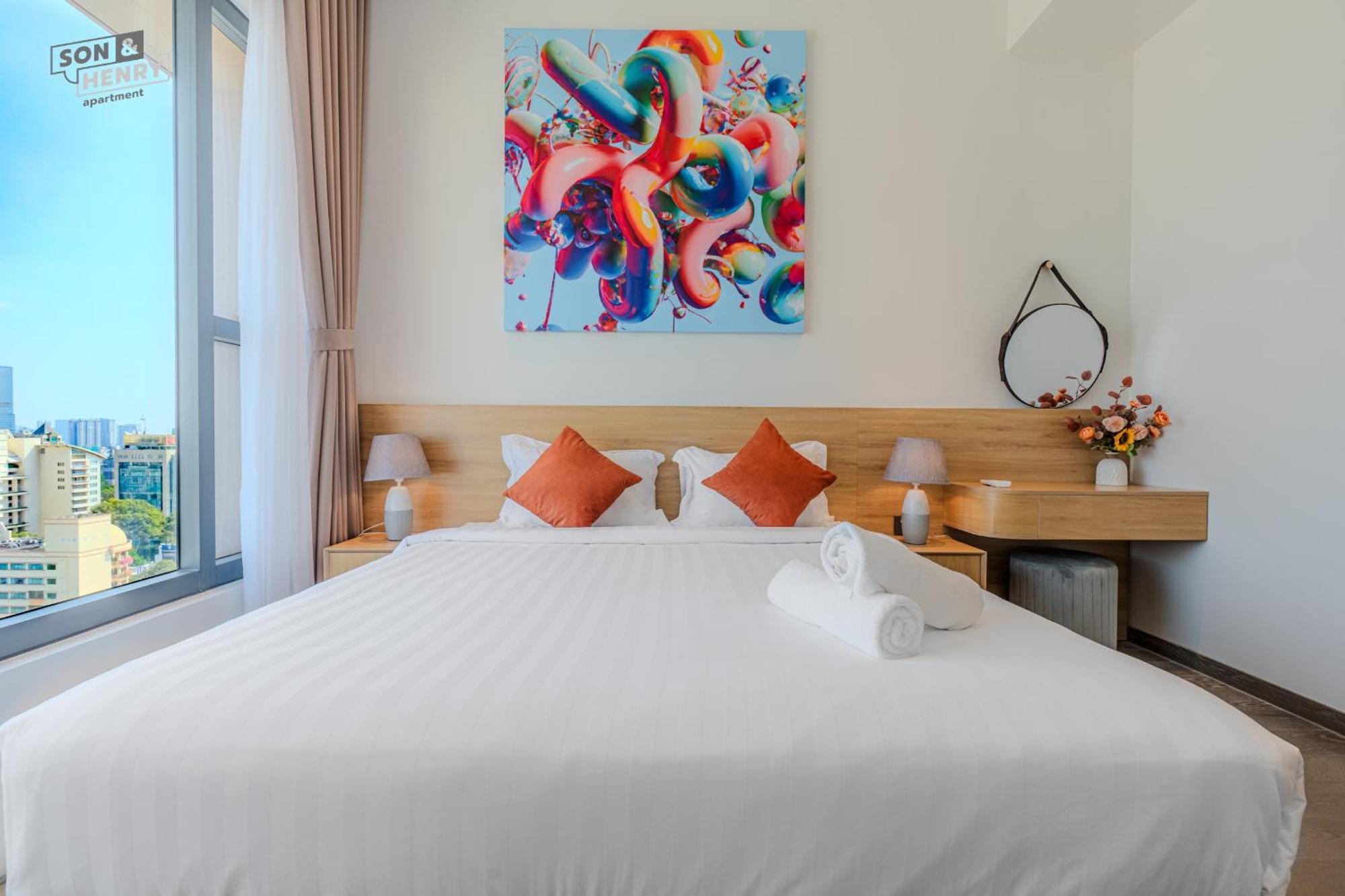 Apartmán Son&Henry The Marq Luxury Ho Či Minovo Město Exteriér fotografie