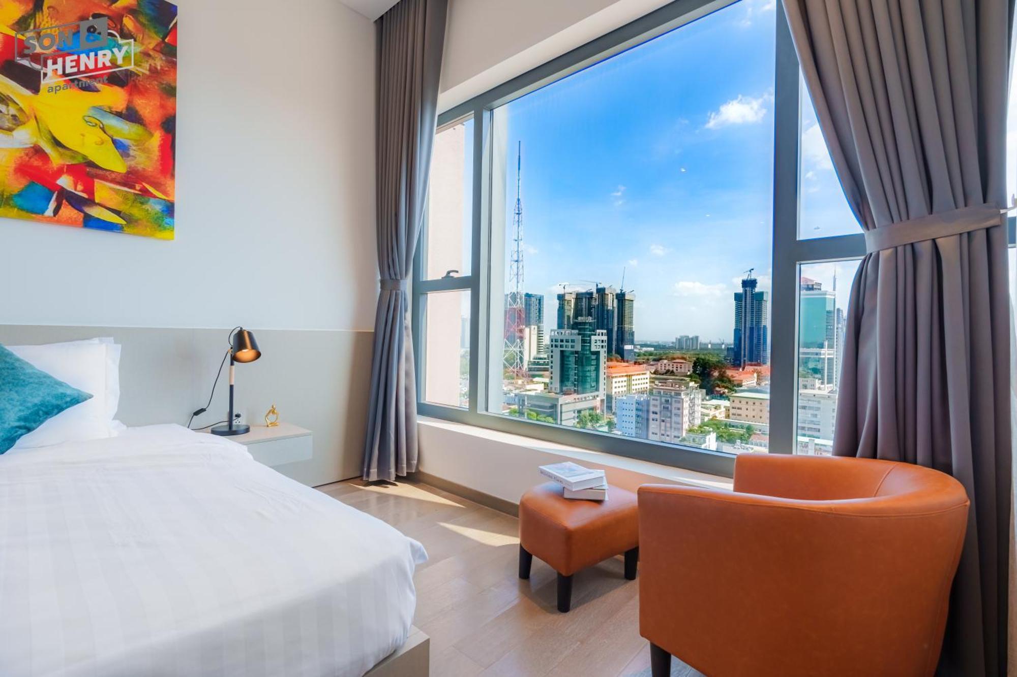 Apartmán Son&Henry The Marq Luxury Ho Či Minovo Město Exteriér fotografie