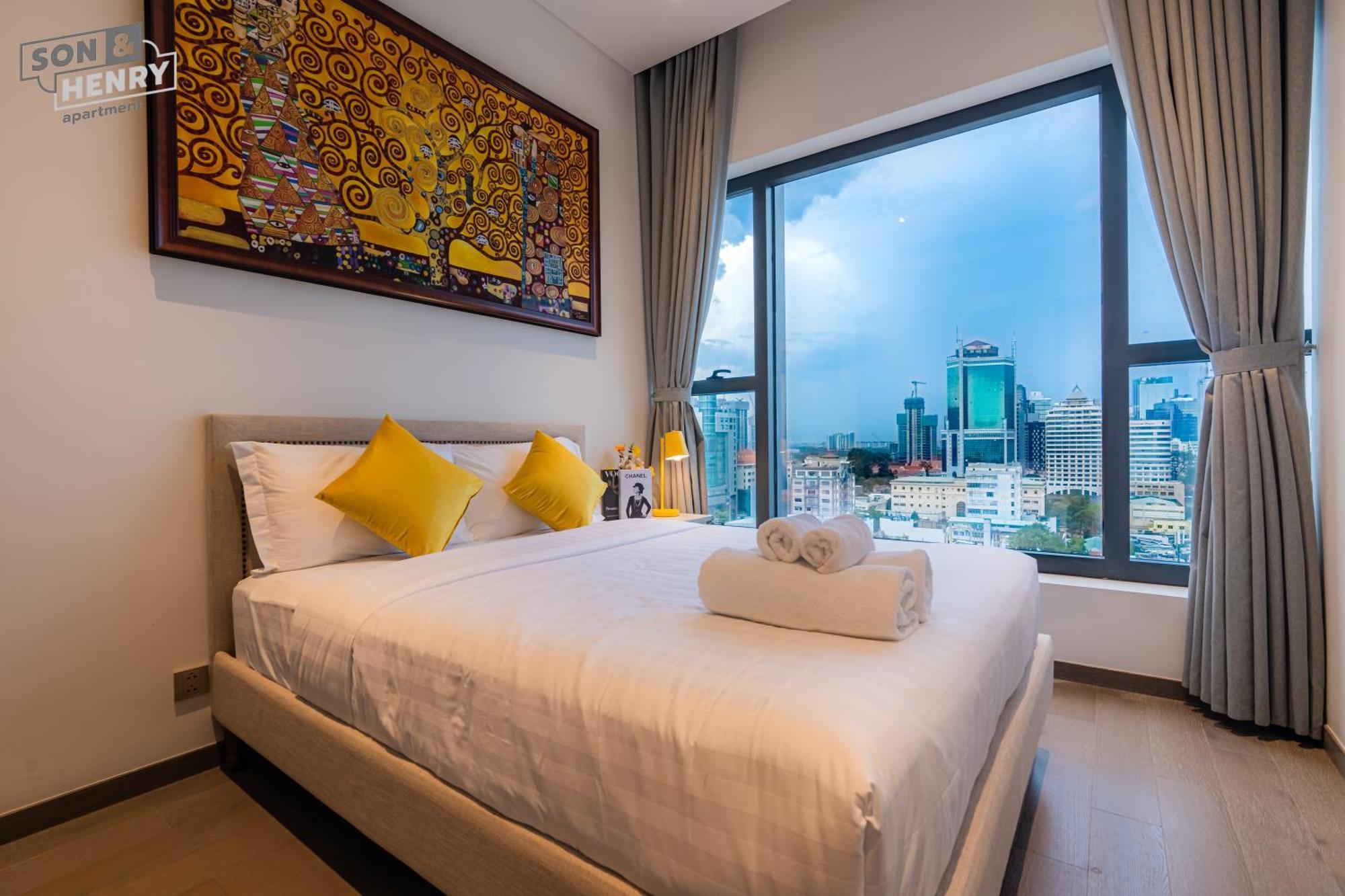 Apartmán Son&Henry The Marq Luxury Ho Či Minovo Město Exteriér fotografie