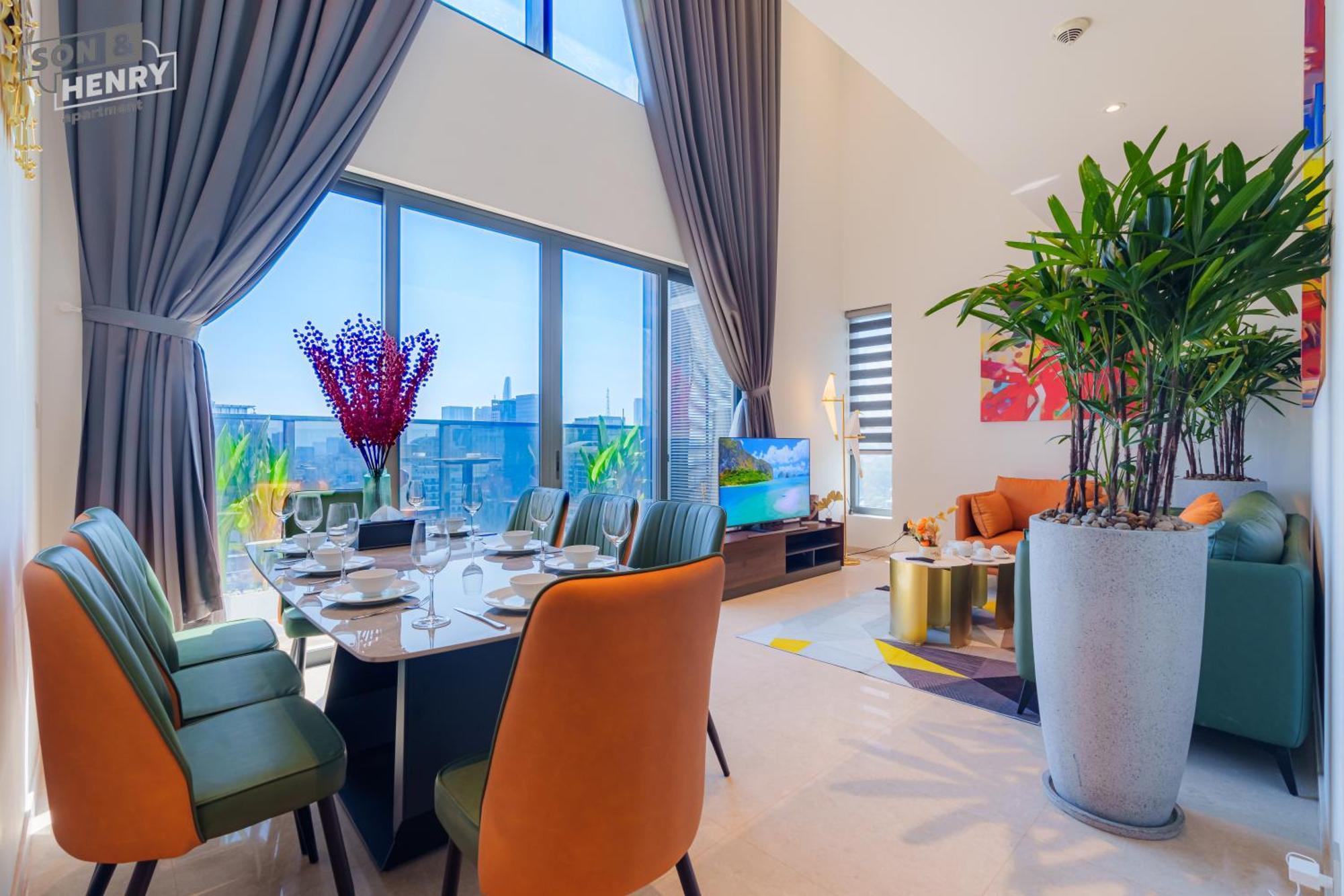 Apartmán Son&Henry The Marq Luxury Ho Či Minovo Město Exteriér fotografie