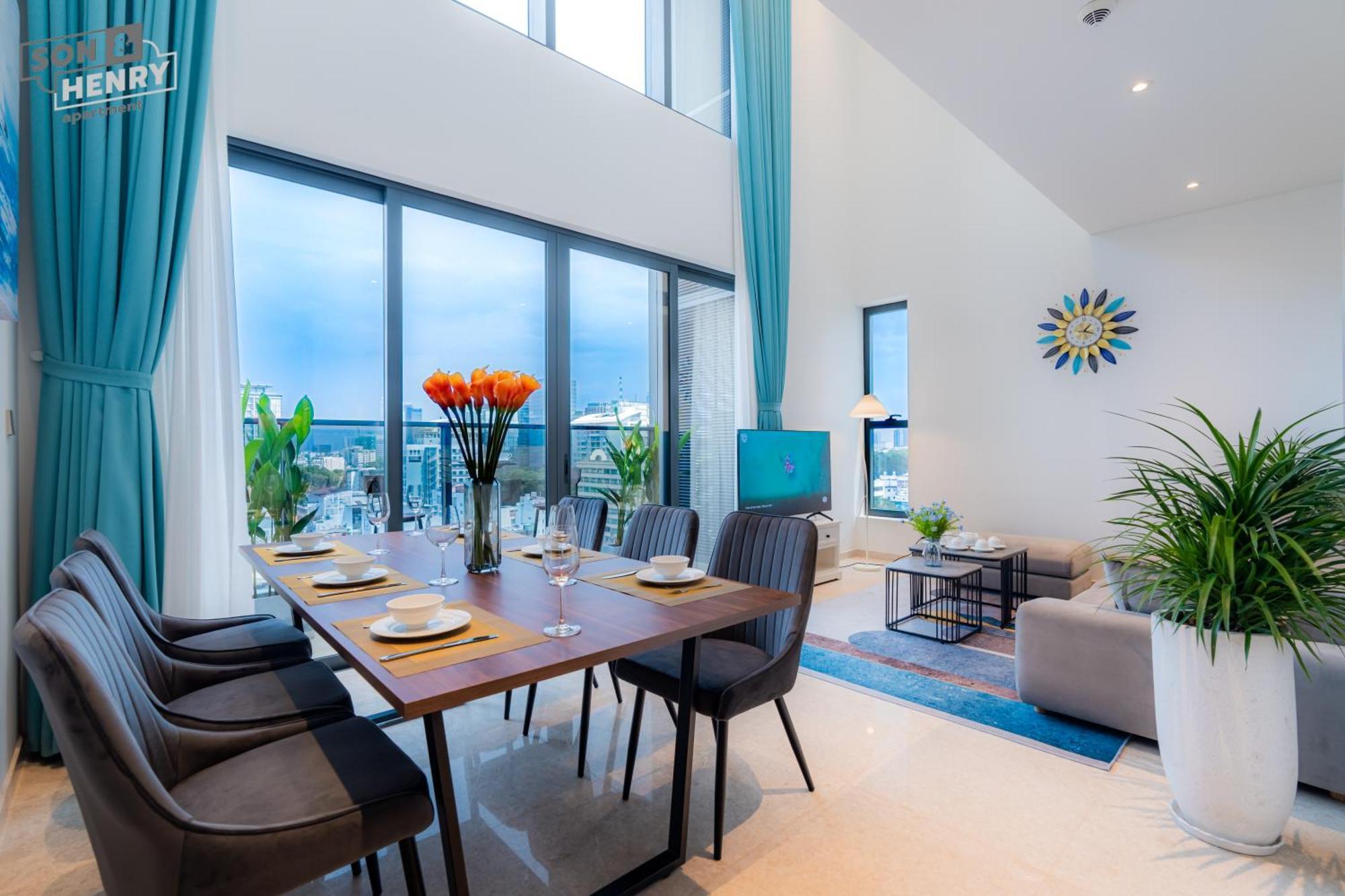 Apartmán Son&Henry The Marq Luxury Ho Či Minovo Město Exteriér fotografie